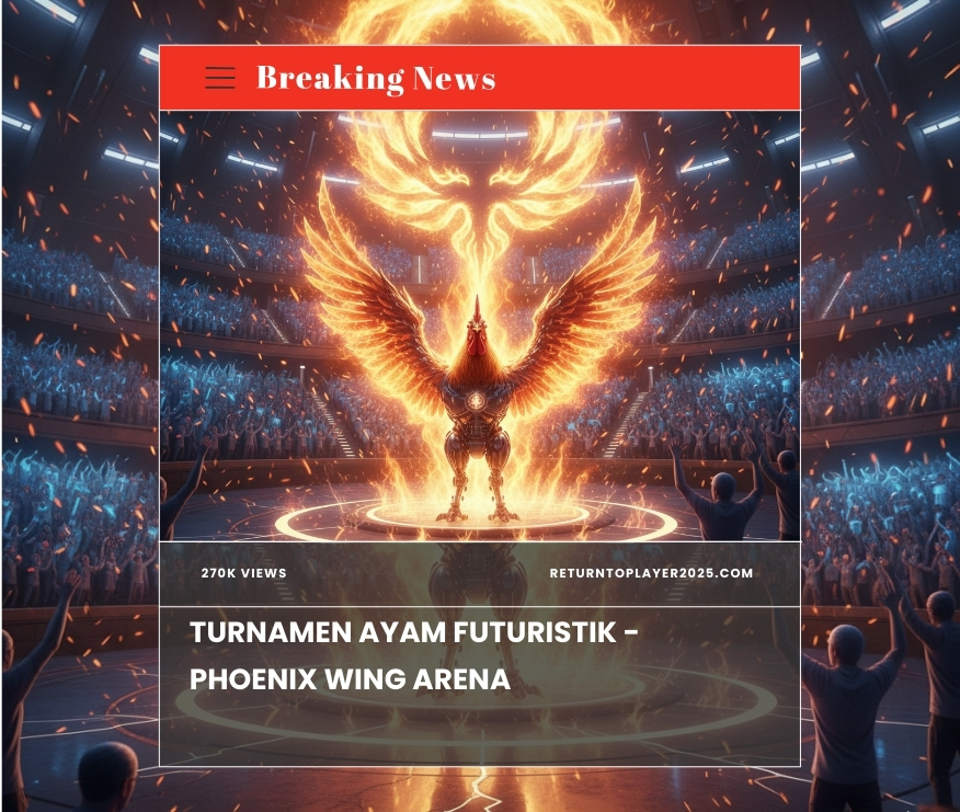 Turnamen Ayam Futuristik – Phoenix Wing Arena