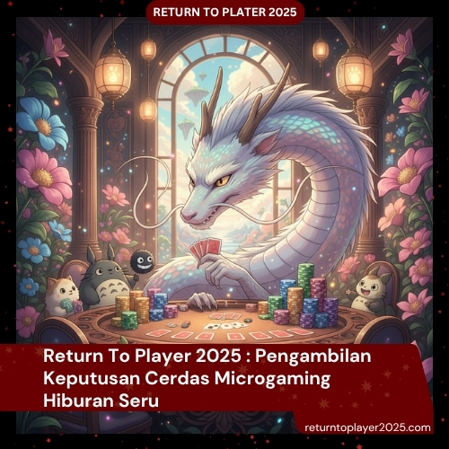 Return To Player 2025 : Pengambilan Keputusan Cerdas Microgaming Hiburan Seru